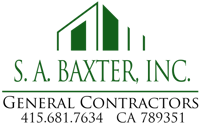 S A Baxter Logo Green and Black