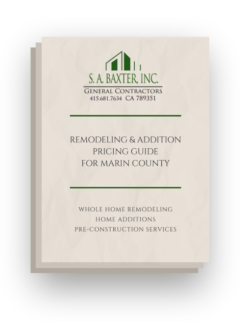 S.A. Baxter Inc Remodeling and Home Addition Cost Guide Graphic
