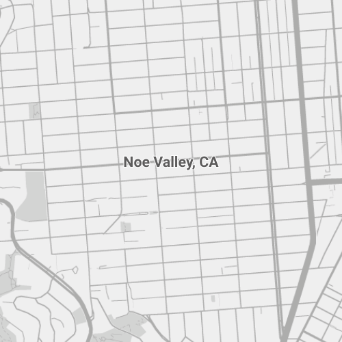 Noe Valley Map