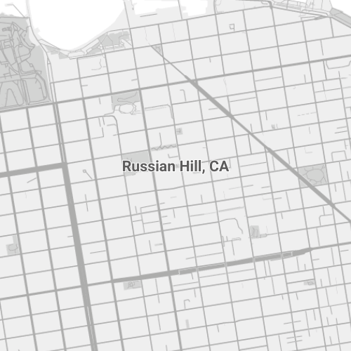 Russian Hill Map